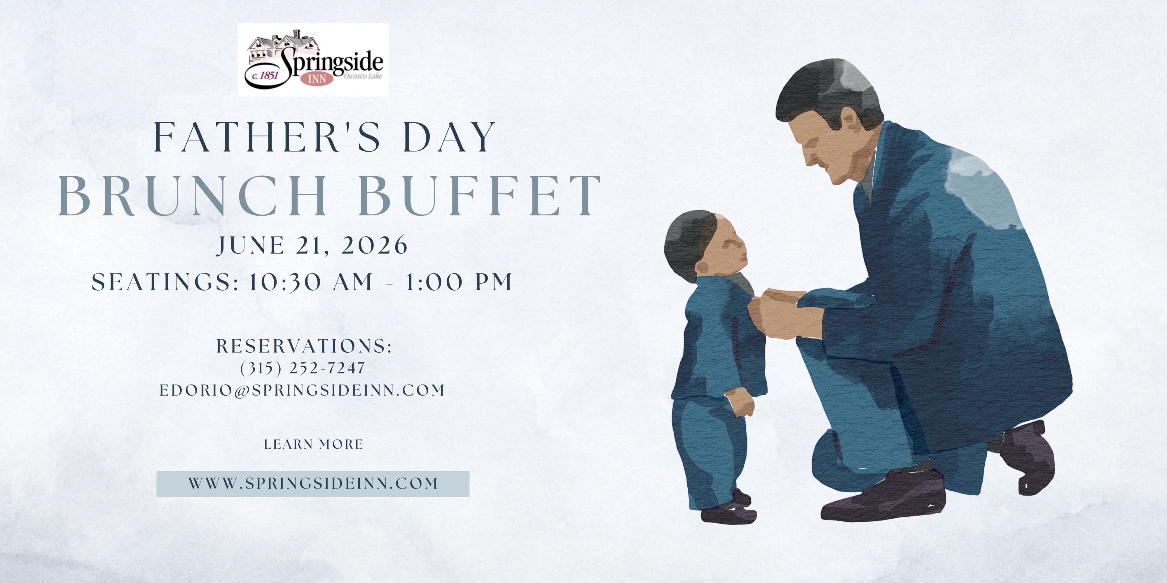 Fathers Day Brunch Buffet banner