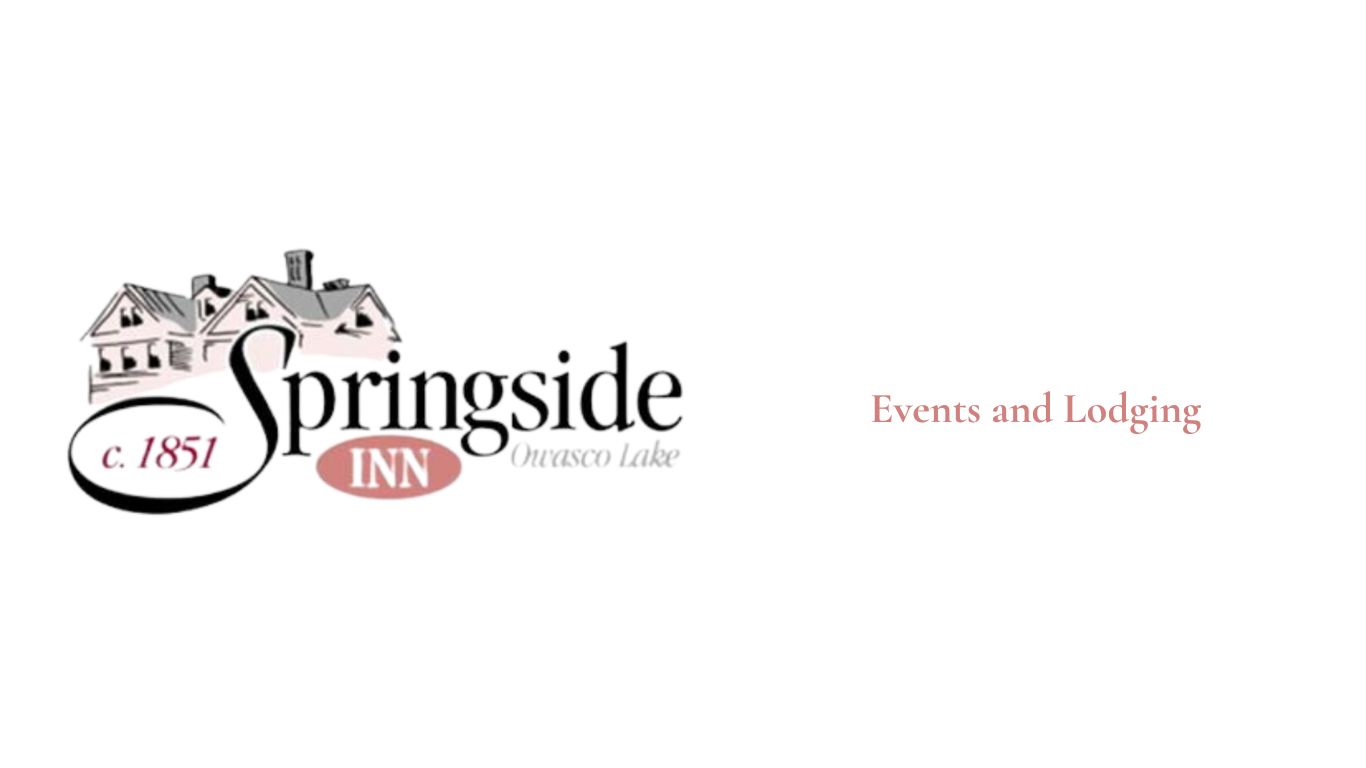 Springside Inn Logo with words Events and Lodging